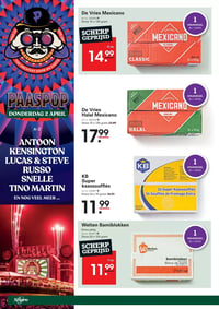 De Vries Mexicano aanbieding bij Sligro – geldig van 05.01.2026 t/m 26.01.2026