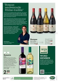 Bonpas Côtes du Rhône Rouge aanbieding bij Sligro – geldig van 05.01.2026 t/m 26.01.2026
