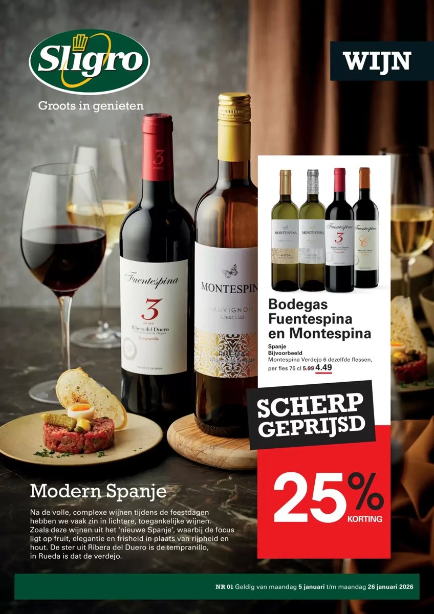 Sligro folder – pagina 1