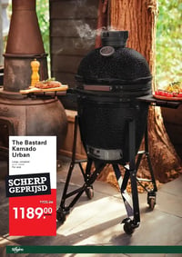 The Bastard Kamado Urban aanbieding bij Sligro – geldig van 09.04.2026 t/m 21.04.2026