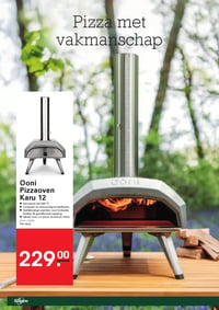 Ooni Pizzaoven Karu 12 aanbieding bij Sligro – geldig van 09.04.2026 t/m 21.04.2026