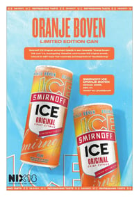 SMIRNOFF ICE ORANJE BOVEN aanbieding bij Sligro – geldig van 09.04.2026 t/m 21.04.2026
