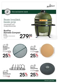 BonFire Kamado Compact aanbieding bij Sligro – geldig van 09.04.2026 t/m 21.04.2026