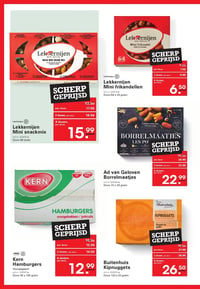 Lekkernijen Mini snackmix aanbieding bij Sligro – geldig van 09.04.2026 t/m 21.04.2026