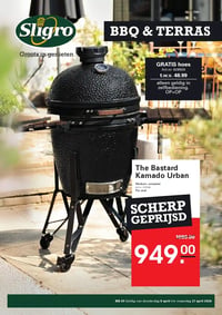 The Bastard Kamado Urban aanbieding bij Sligro – geldig van 09.04.2026 t/m 21.04.2026