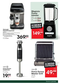 Prima Donna Staafmixer aanbieding bij Sligro – geldig van 09.04.2026 t/m 21.04.2026