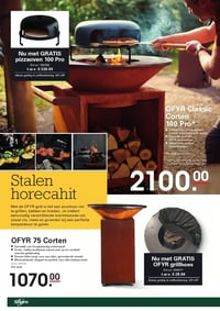 OFYR 75 Corten aanbieding bij Sligro – geldig van 09.04.2026 t/m 21.04.2026