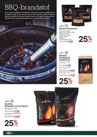 Bonfire Rookplank Cederhout aanbieding bij Sligro – geldig van 09.04.2026 t/m 21.04.2026