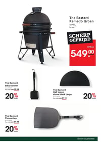 The Bastard BBQ-borstel aanbieding bij Sligro – geldig van 09.04.2026 t/m 21.04.2026