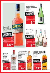 Johnnie Walker Blended Scotch Whisky Red Label aanbieding bij Sligro – geldig van 09.04.2026 t/m 27.04.2026