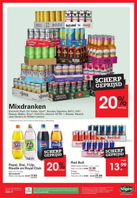 Mixdranken aanbieding bij Sligro – geldig van 09.04.2026 t/m 21.04.2026