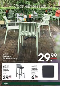 Sediamo Stoel Domburg aanbieding bij Sligro – geldig van 09.04.2026 t/m 21.04.2026