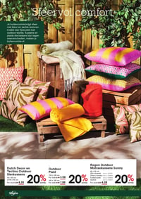 Dutch Decor en Textino Outdoor Sierkussens aanbieding bij Sligro – geldig van 09.04.2026 t/m 21.04.2026