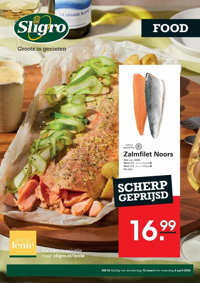 Sligro folder – pagina 1