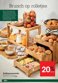 Buffetpresentatie aanbieding bij Sligro – geldig van 12.03.2026 t/m 06.04.2026