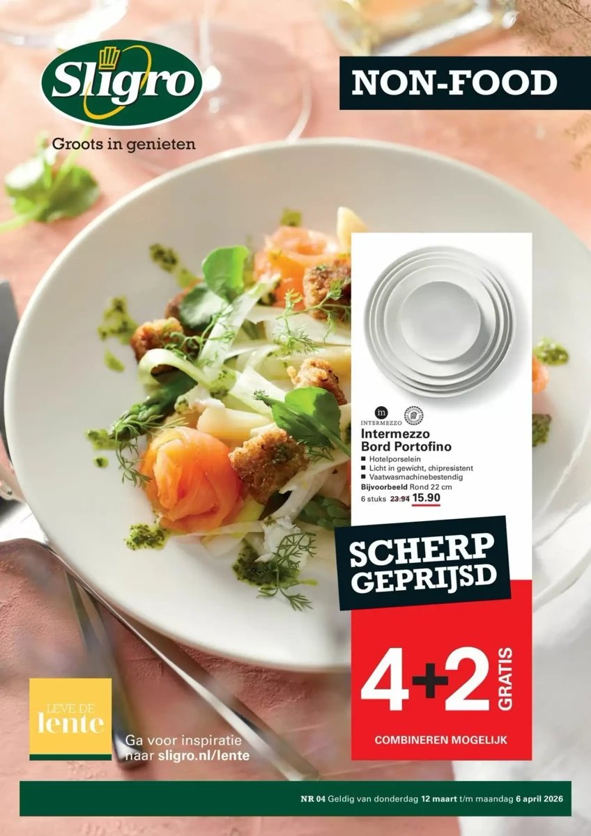Sligro folder – pagina 1