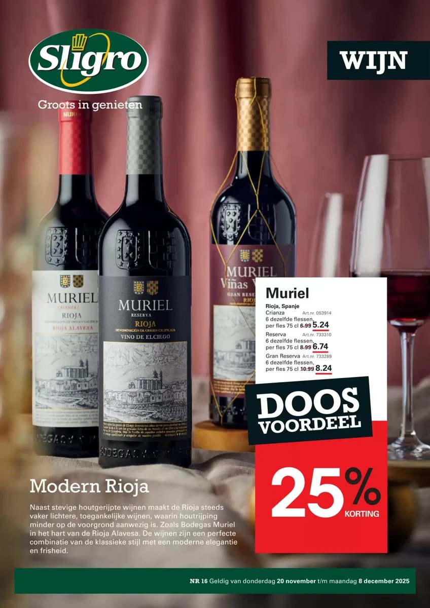 Sligro folder – pagina 1