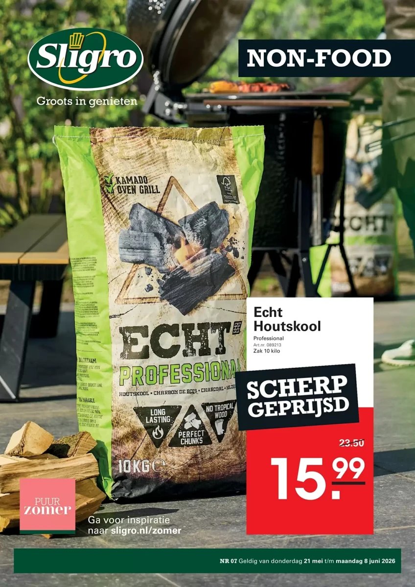 Sligro folder – pagina 1