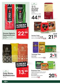Pickwick Thee aanbieding bij Sligro – geldig van 29.01.2026 t/m 16.02.2026