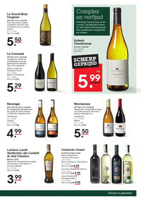 Antech Chardonnay aanbieding bij Sligro – geldig van 29.01.2026 t/m 16.02.2026