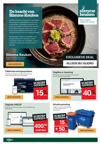Digitale HACCP aanbieding bij Sligro – geldig van 29.01.2026 t/m 16.02.2026