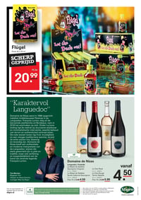 Flügel Doos 40 x 20 ml aanbieding bij Sligro – geldig van 29.01.2026 t/m 16.02.2026