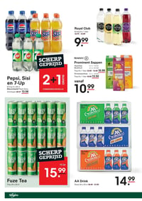 Fuze Tea aanbieding bij Sligro – geldig van 29.01.2026 t/m 16.02.2026