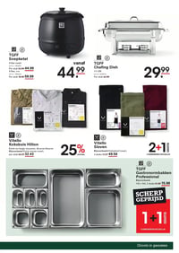 TGFF Chafing Dish aanbieding bij Sligro – geldig van 29.01.2026 t/m 16.02.2026