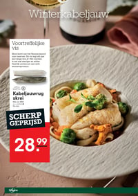SMITVIS Kabeljauwrug skrei aanbieding bij Sligro – geldig van 29.01.2026 t/m 16.02.2026