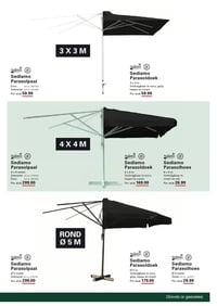 Sediamo Parasoldoek aanbieding bij Sligro – geldig van 29.01.2026 t/m 16.02.2026