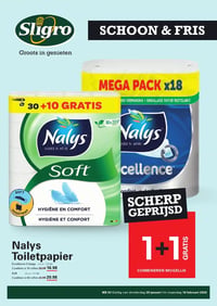 Excellence 5-laags aanbieding bij Sligro – geldig van 29.01.2026 t/m 16.02.2026