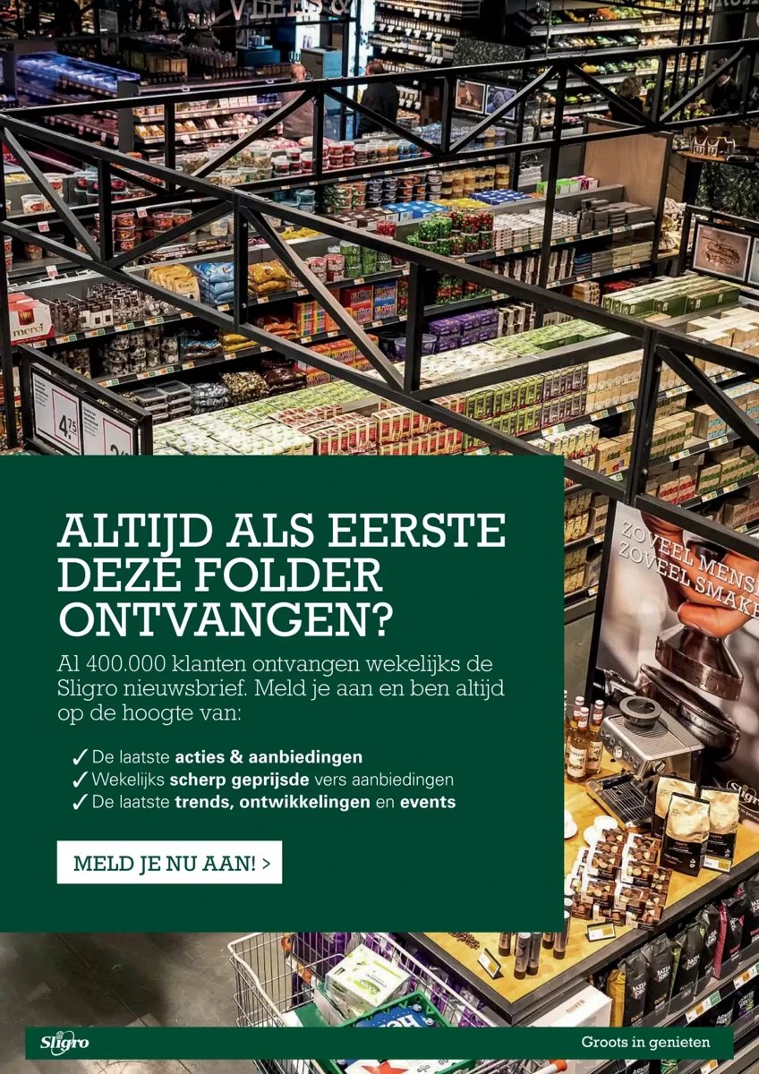 Sligro folder – pagina 20