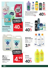 Huid- en haarverzorging aanbieding bij Sligro – geldig van 29.01.2026 t/m 16.02.2026