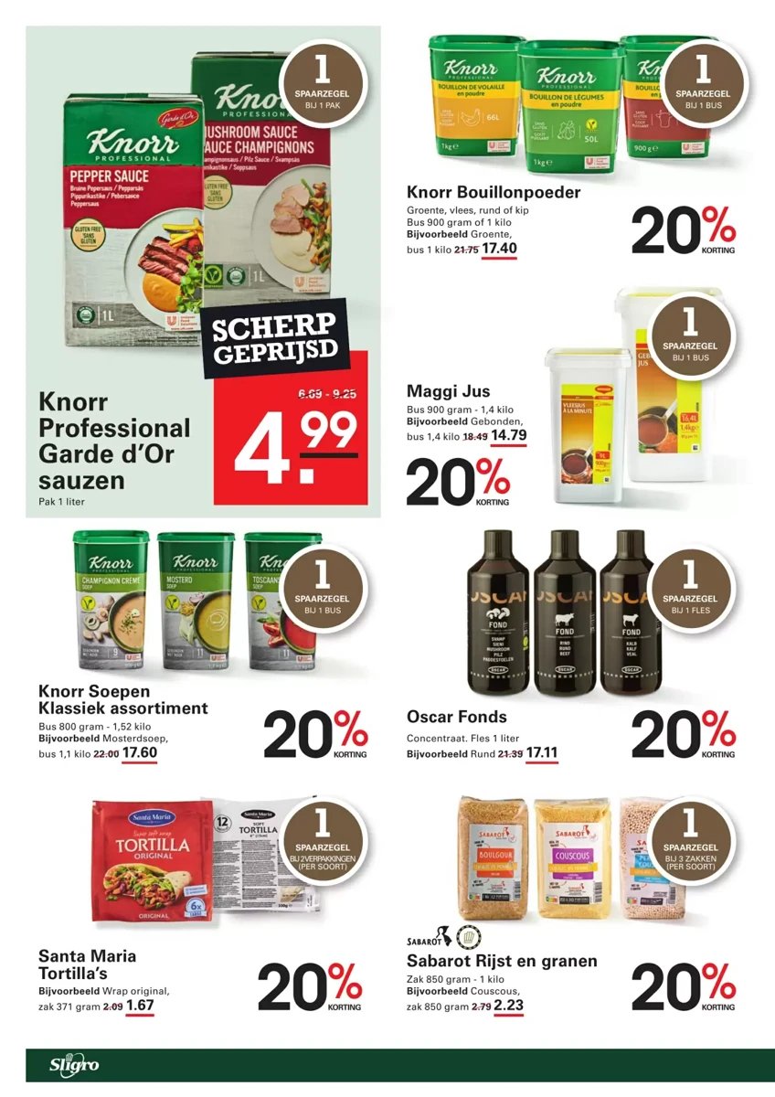 Sligro folder – pagina 32