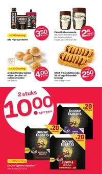 HiPRO proteïne aanbieding bij Spar – geldig van 15.01.2026 t/m 28.01.2026