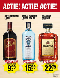 BOMBAY SAPPHIRE LONDON DRY GIN aanbieding bij Super-dirck-3 – geldig van 04.03.2026 t/m 10.03.2026