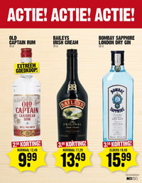 BAILEYS IRISH CREAM aanbieding bij Super-dirck-3 – geldig van 11.03.2026 t/m 17.03.2026
