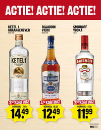 SMIRNOFF VODKA aanbieding bij Super-dirck-3 – geldig van 18.03.2026 t/m 24.03.2026