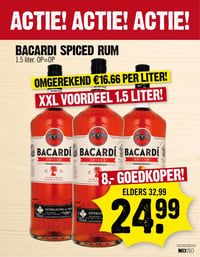 BACARDI SPICED RUM aanbieding bij Super-dirck-3 – geldig van 18.03.2026 t/m 24.03.2026