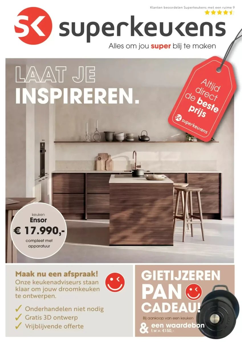 Superkeukens folder – pagina 1