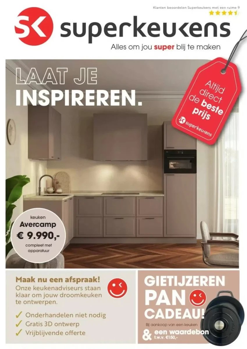 Superkeukens folder – pagina 1