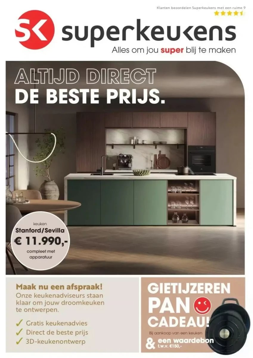 Superkeukens folder – pagina 1