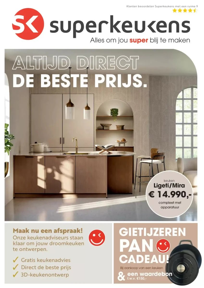 Superkeukens folder – pagina 1