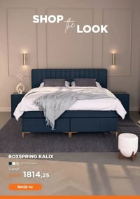 BOXSPRING KALIX aanbieding bij Totaalbed – geldig van 01.03.2026 t/m 07.03.2026