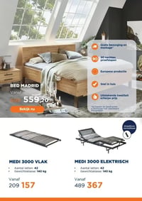 MEDI 3000 VLAK aanbieding bij Totaalbed – geldig van 08.02.2026 t/m 14.02.2026