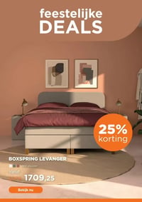 BOXSPRING LEVANGER aanbieding bij Totaalbed – geldig van 13.03.2026 t/m 15.03.2026