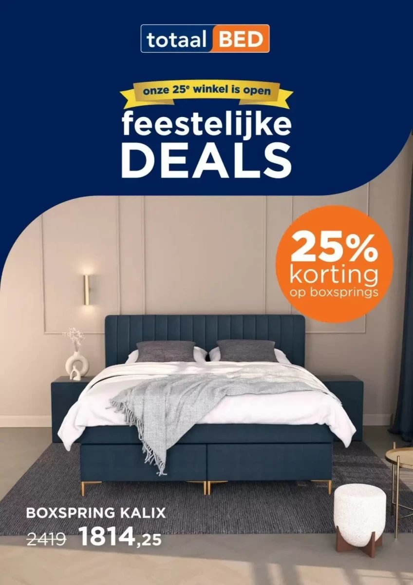 Totaalbed folder – pagina 1