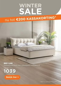 BED LUIK aanbieding bij Totaalbed – geldig van 25.01.2026 t/m 31.01.2026