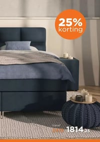 Boxspring aanbieding bij Totaalbed – geldig van 25.01.2026 t/m 31.01.2026