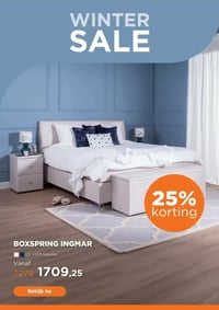 BOXSPRING INGMAR aanbieding bij Totaalbed – geldig van 25.01.2026 t/m 31.01.2026
